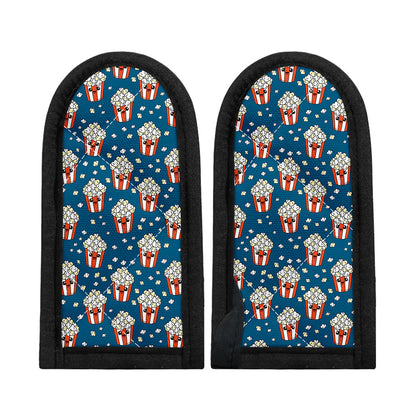Cute Popcorn Box Pattern Print Skillet Handle Cover