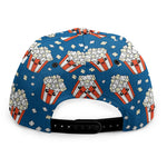 Cute Popcorn Box Pattern Print Snapback Cap