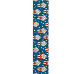 Cute Popcorn Box Pattern Print Table Runner
