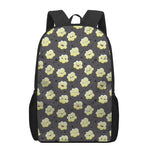 Cute Popcorn Pattern Print 17 Inch Backpack