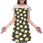 Cute Popcorn Pattern Print Adjustable Apron