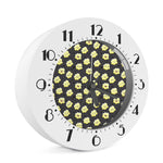 Cute Popcorn Pattern Print Alarm Clock