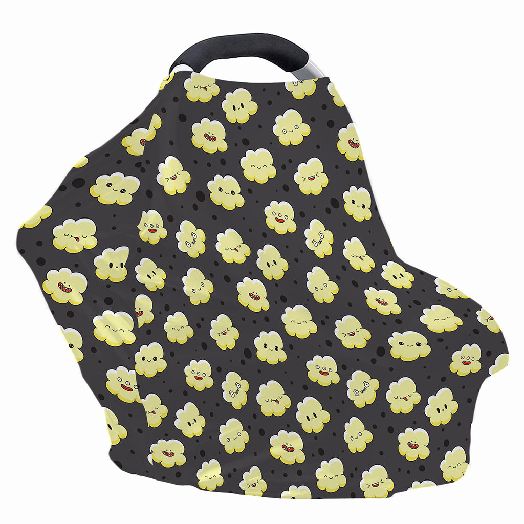 Cute Popcorn Pattern Print Baby Seat Cover