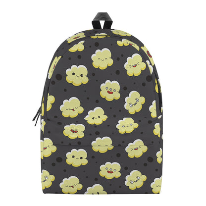 Cute Popcorn Pattern Print Backpack