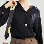 Cute Popcorn Pattern Print Bag Strap