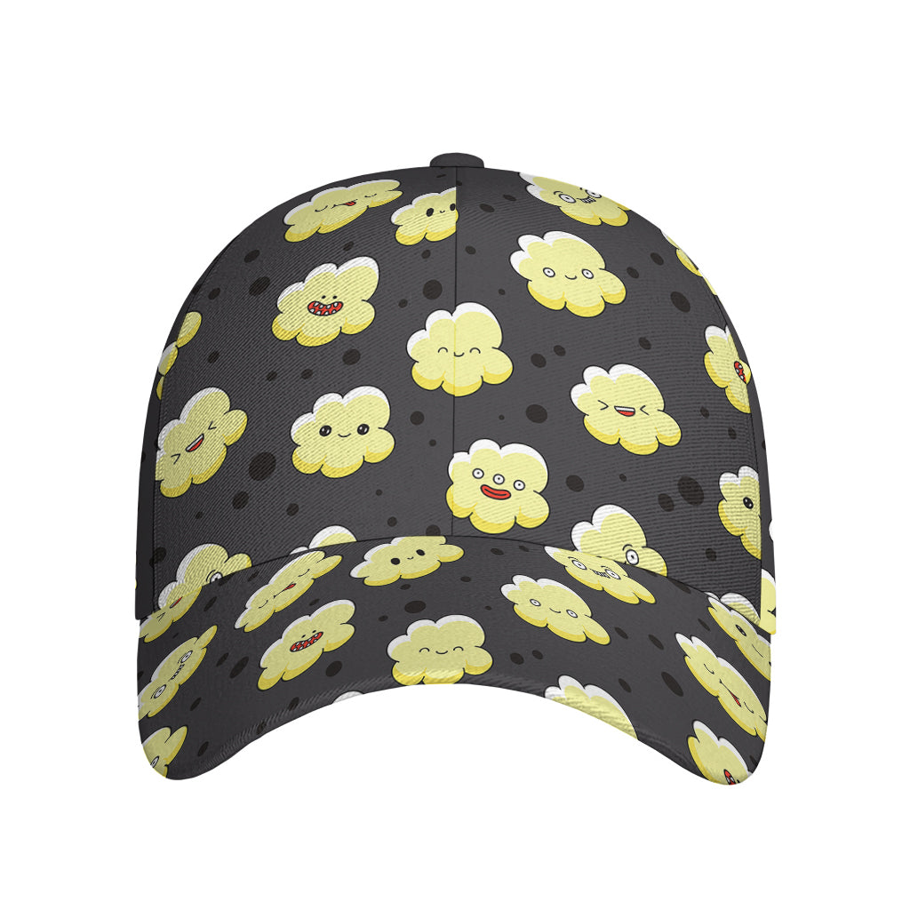 Cute Popcorn Pattern Print Baseball Cap