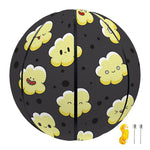 Cute Popcorn Pattern Print Basketball