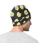 Cute Popcorn Pattern Print Beanie