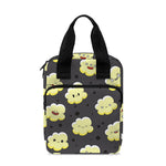 Cute Popcorn Pattern Print Bible Tote Bag