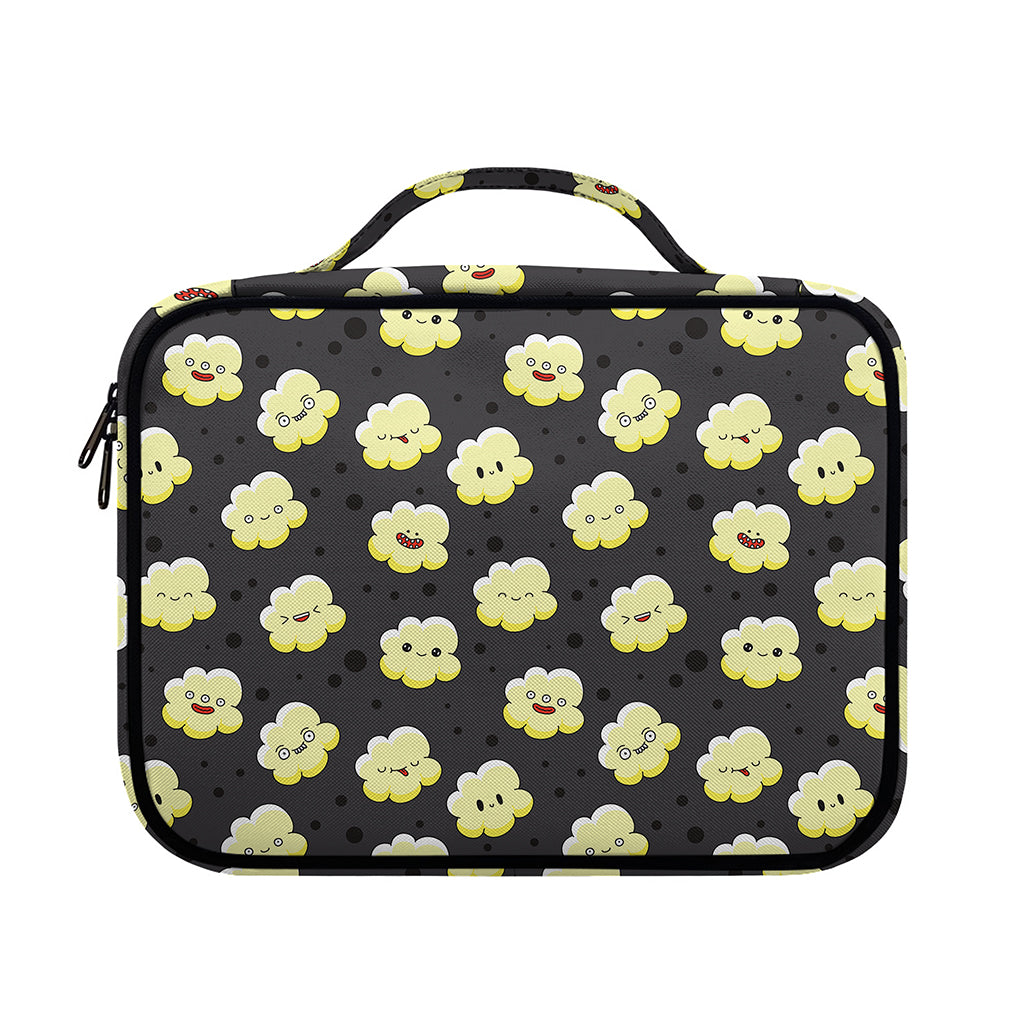 Cute Popcorn Pattern Print Briefcase Bible Bag