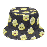 Cute Popcorn Pattern Print Bucket Hat