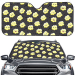Cute Popcorn Pattern Print Car Windshield Sun Shade
