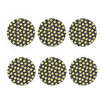 Cute Popcorn Pattern Print Coaster Set