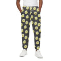 Cute Popcorn Pattern Print Cotton Sweatpants