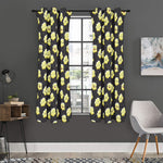 Cute Popcorn Pattern Print Curtain