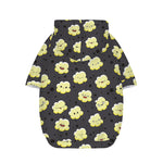Cute Popcorn Pattern Print Dog Zip Up Hoodie