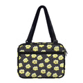 Cute Popcorn Pattern Print Double Strap Bible Bag