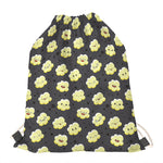 Cute Popcorn Pattern Print Drawstring Bag