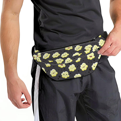 Cute Popcorn Pattern Print Fanny Pack