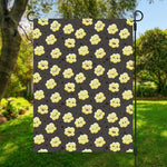 Cute Popcorn Pattern Print Garden Flag