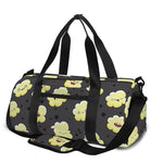 Cute Popcorn Pattern Print Gym Bag