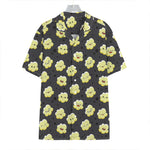 Cute Popcorn Pattern Print Hawaiian Shirt