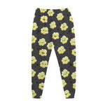 Cute Popcorn Pattern Print Jogger Pants