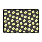 Cute Popcorn Pattern Print Kitchen Mat
