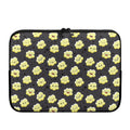 Cute Popcorn Pattern Print Laptop Sleeve