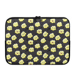 Cute Popcorn Pattern Print Laptop Sleeve