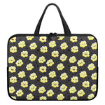 Cute Popcorn Pattern Print Laptop Sleeve With Handle