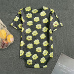 Cute Popcorn Pattern Print Men's Bodysuit