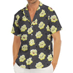 Cute Popcorn Pattern Print Men's Deep V-Neck Shirt