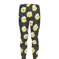Cute Popcorn Pattern Print Men's Leggings