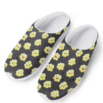 Cute Popcorn Pattern Print Mesh Casual Shoes