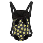 Cute Popcorn Pattern Print Pet Carrier Backpack