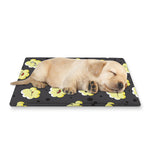 Cute Popcorn Pattern Print Pet Cooling Mat Cover