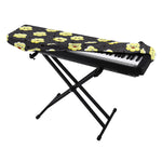 Cute Popcorn Pattern Print Piano Keyboard Cover