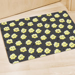 Cute Popcorn Pattern Print Polyester Doormat
