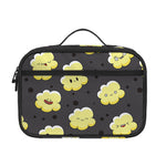 Cute Popcorn Pattern Print Portable Lunch Bag