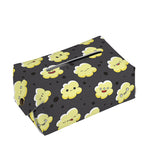 Cute Popcorn Pattern Print Rectangle Tissue Box Cover
