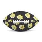 Cute Popcorn Pattern Print Rugby Ball
