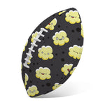 Cute Popcorn Pattern Print Rugby Ball