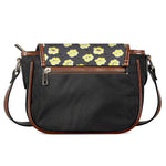 Cute Popcorn Pattern Print Saddle Bag