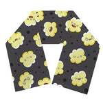 Cute Popcorn Pattern Print Scarf