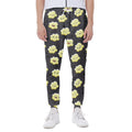 Cute Popcorn Pattern Print Joggers