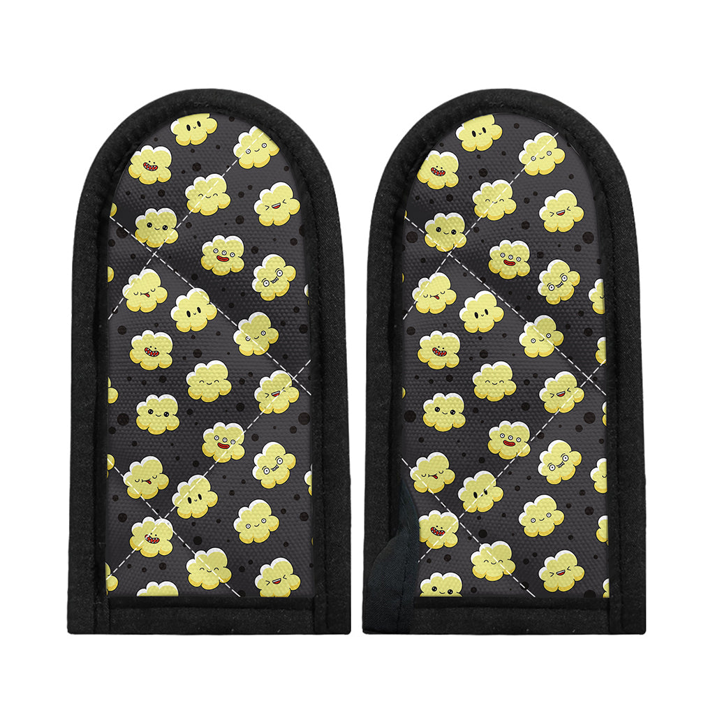 Cute Popcorn Pattern Print Skillet Handle Cover