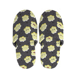 Cute Popcorn Pattern Print Slippers