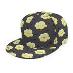 Cute Popcorn Pattern Print Snapback Cap