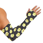 Cute Popcorn Pattern Print Sun Protection Arm Sleeves